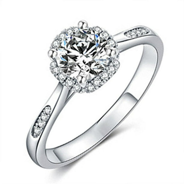 1 Tcw Round Cut Moissanite Engagement Ring Promise Women Ring Twisted Nature Inspired Wedding Ring Gift for her propose ring